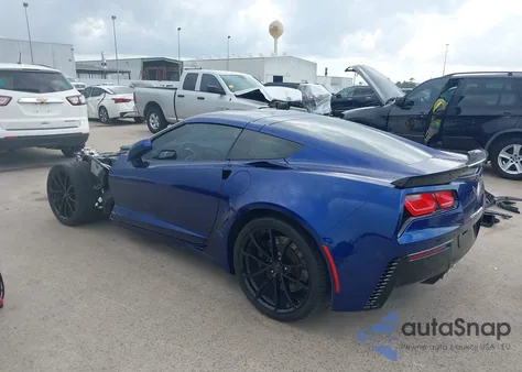2017 Chevrolet Corvette Grand Sport z USA, uszkodzony, nr VIN 1G1YW2D71H5115864